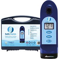 Фотометр 4 в 1 Wateriga для анализа и тестирования параметров воды +комплект реагентов (486206-IES)